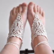 Pattern - Barefoot Crochet Sandals (pdf file)